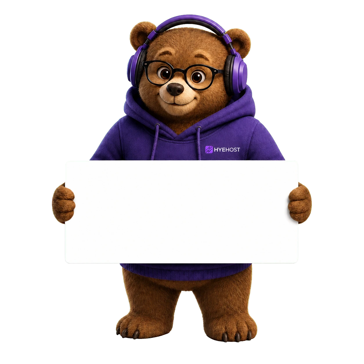 Sale sign mascot